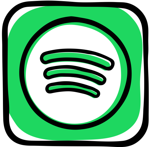 Spotify icon vector free transparent